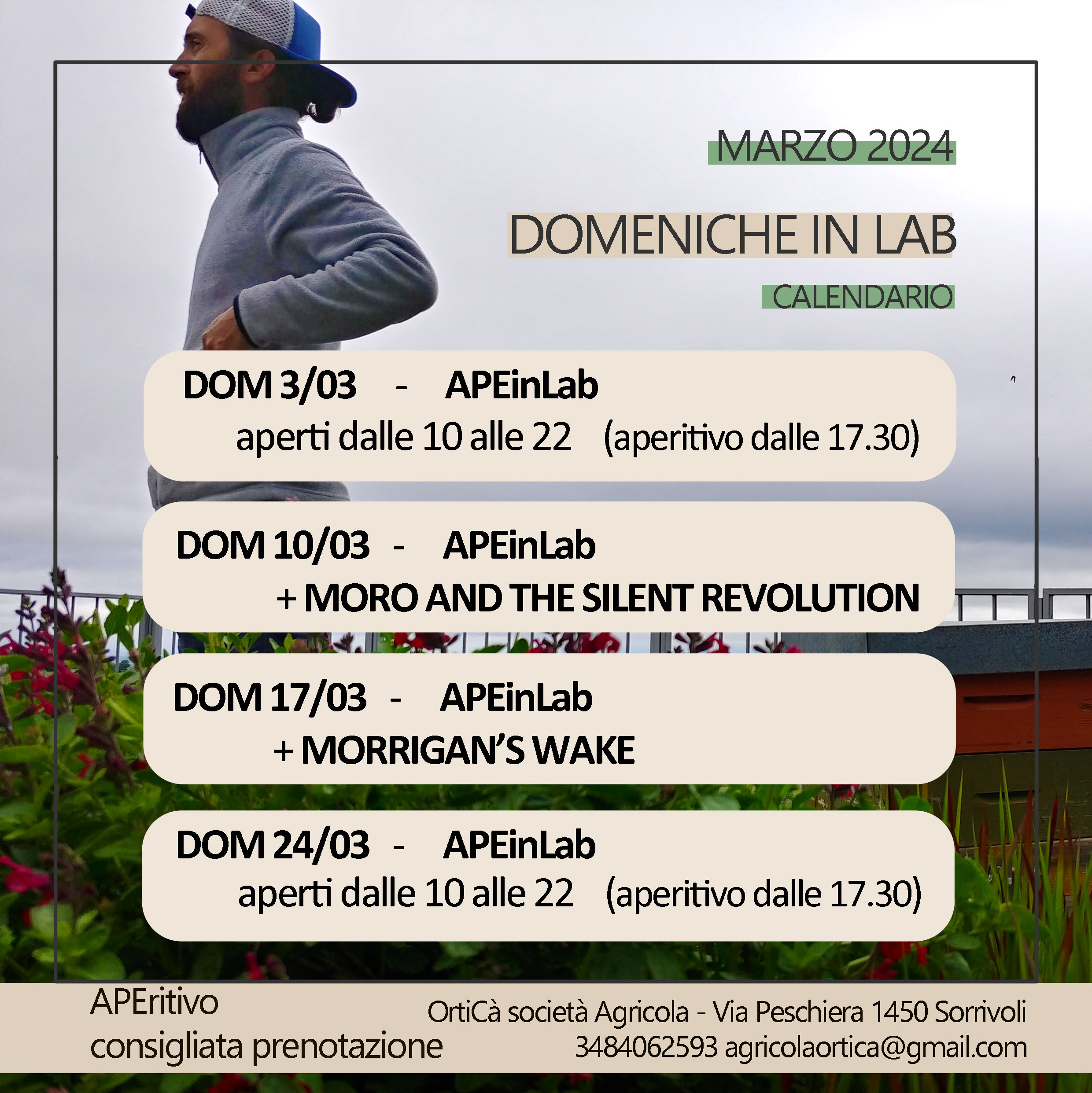 calendario di marzo